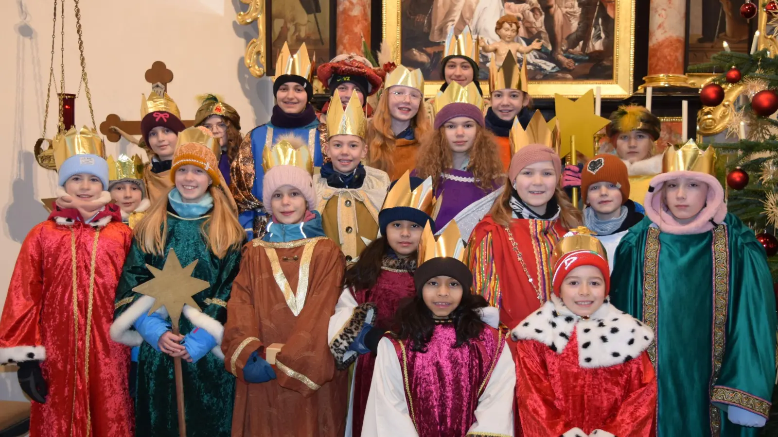 Sternsingen  (Bild: Elfriede Winter )