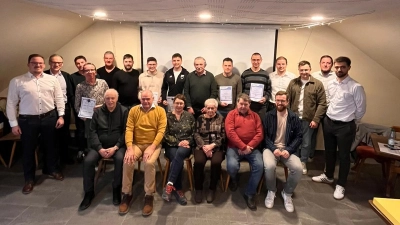 Geehrte Mitglieder (Bild: Susanne Nerlich)