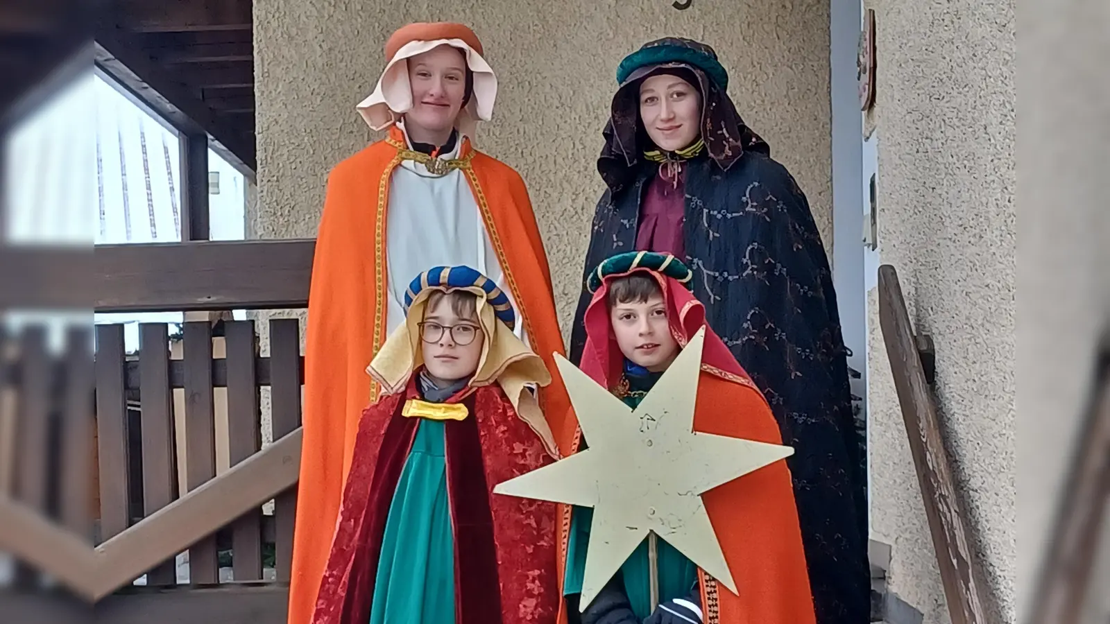 Oben links Deubzer Johanna, Zeitler Magdalena<br>Unten links Bauer Luca, Sertl Johann (Bild: Ludwig Arnold)