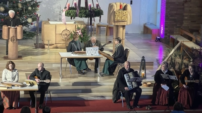 Altbayerisches Weihnachtssingen Dürnsricht (Bild: Florian Schießl)