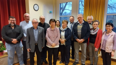 Die Geehrten. (Bild: Lothar Porst)