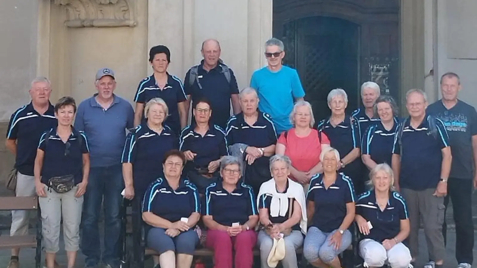 Teilnehmer beim Kloster in Osek (Bild: Wolfgang Graser)