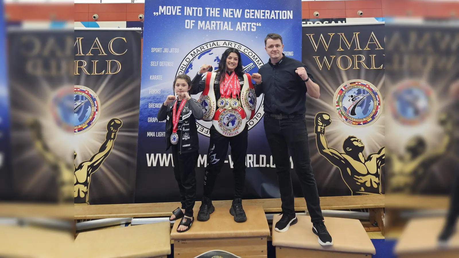 Mila Wurster, Jenny Wurster, Erich Aul (Bild: Achim Förtsch)