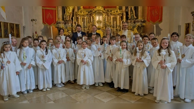 Erstkommunion in Erbendorf. (Bild: cja Fotografie)