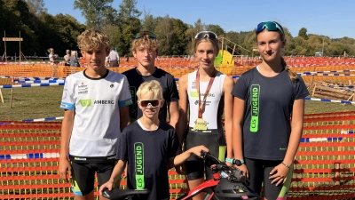 Die erfolgreichen Nachwuchssportler des CIS Amberg (Bild: Tine Schardt)