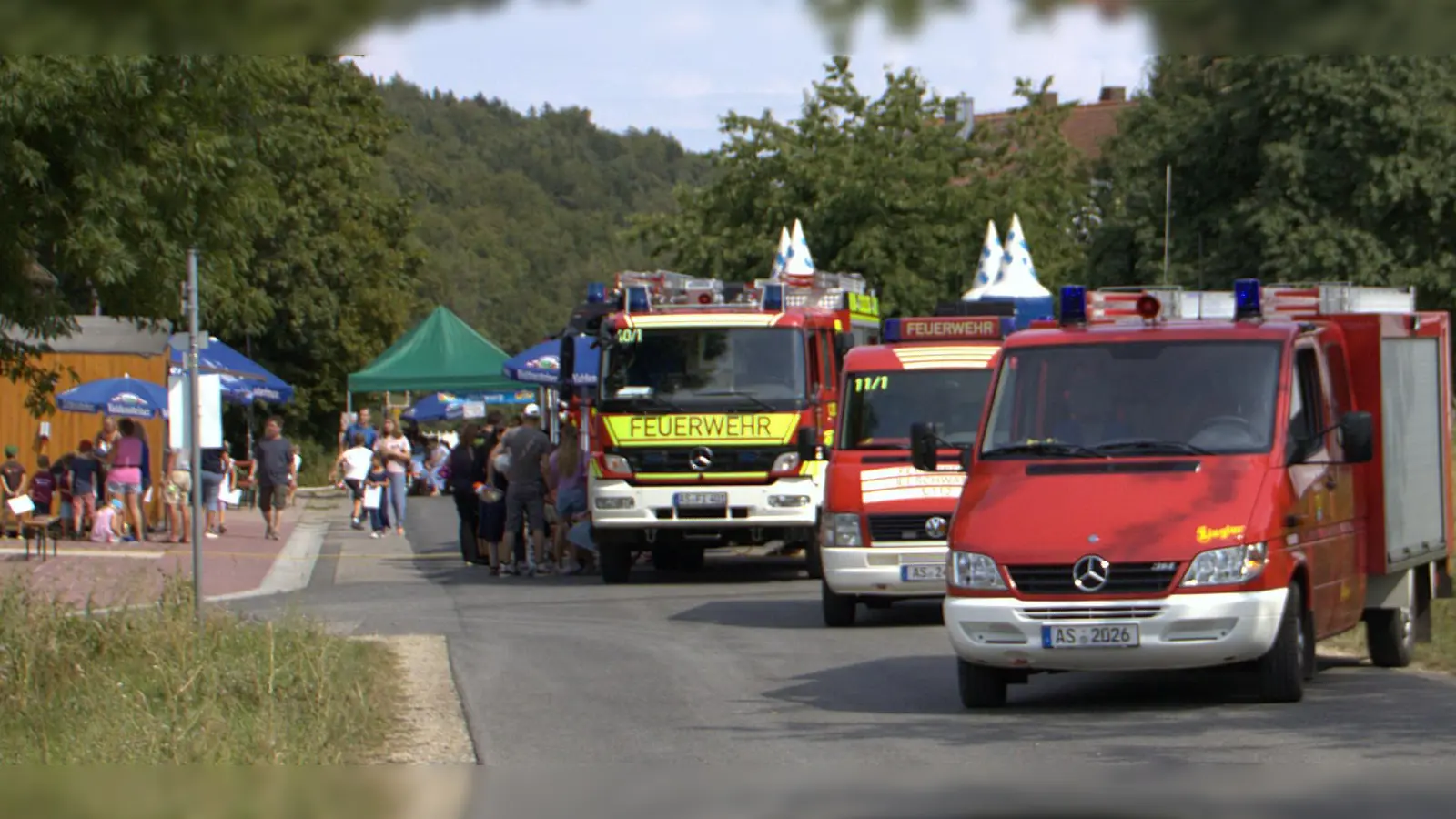 Kaiserwetter und volles Haus beim Hallenfest der FF Illschwang. (Bild: Nico Herbst)