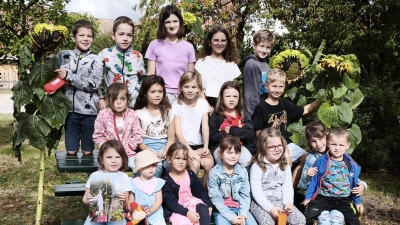 Sonnenblumenwettbewerb 2026 (Bild: Irene Ehemann)