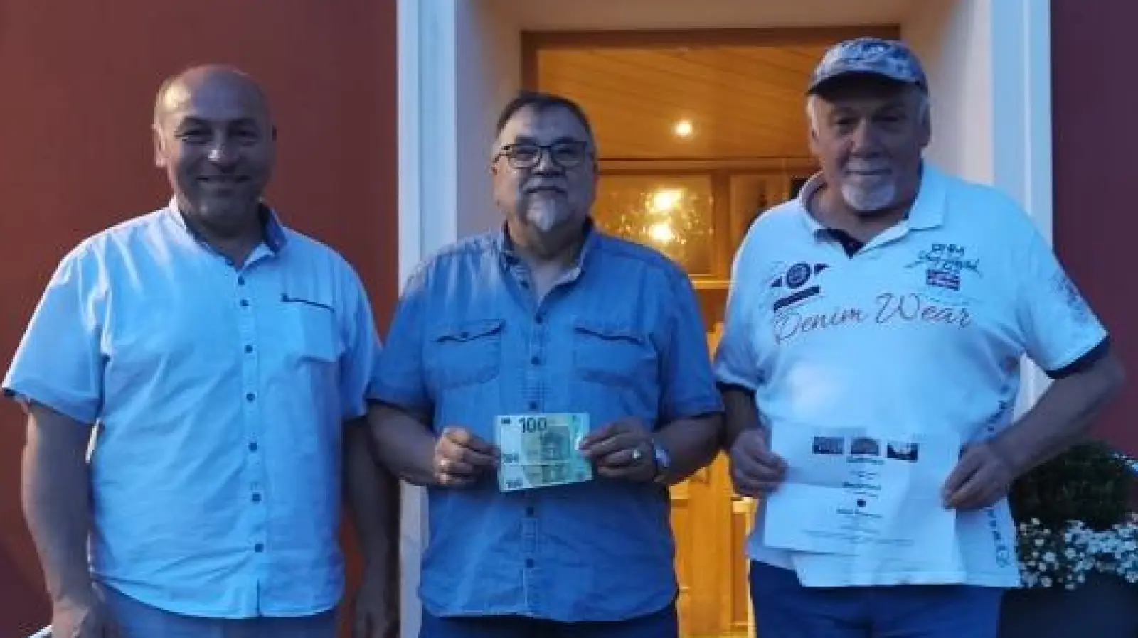 Von links, Gerhard List, Bugera Peter, Würth Albert (Bild: Gerhard List)