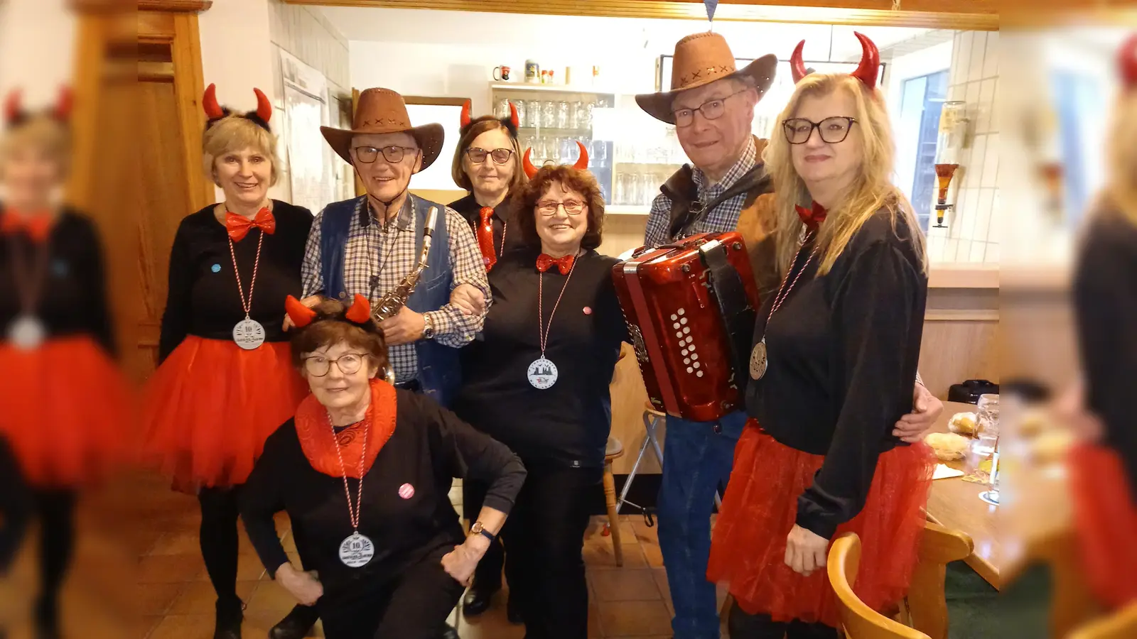 Senioren-Fasching in Hohenburg. (Bild: Hans Seitz )