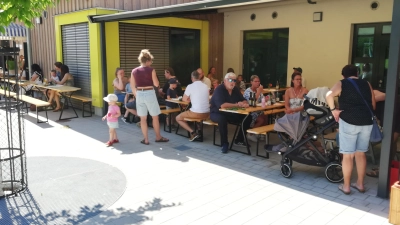 Gartenfest in der Krippe (Bild: Stefanie Linz)