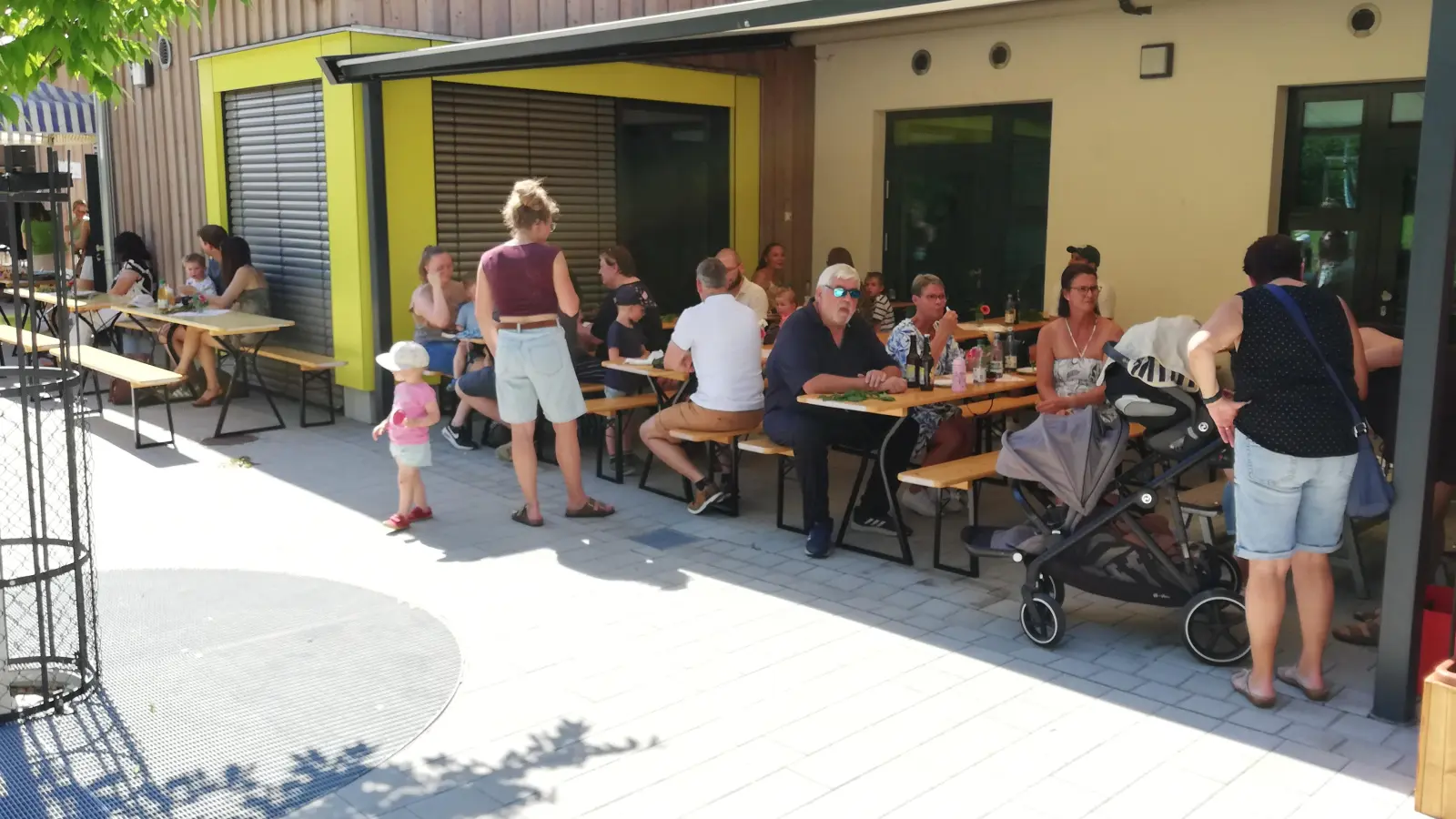 Gartenfest in der Krippe (Bild: Stefanie Linz)