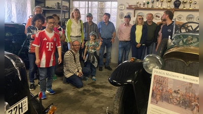 Besuch des Oldtimer-Museums der Familie Gollwitzer Ertl in Woppenrieth (Bild: Maria Reber)