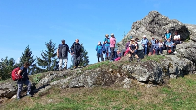 Rast auf dem Wildenstein,  (Bild: Maria Honig)