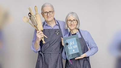 Das Pressebild zeigt Antonia und Alexander Feig, die bei den Eschenbacher Mundarttagen zu Gast sind. (Bild: QUELLE UNBEKANNT!)