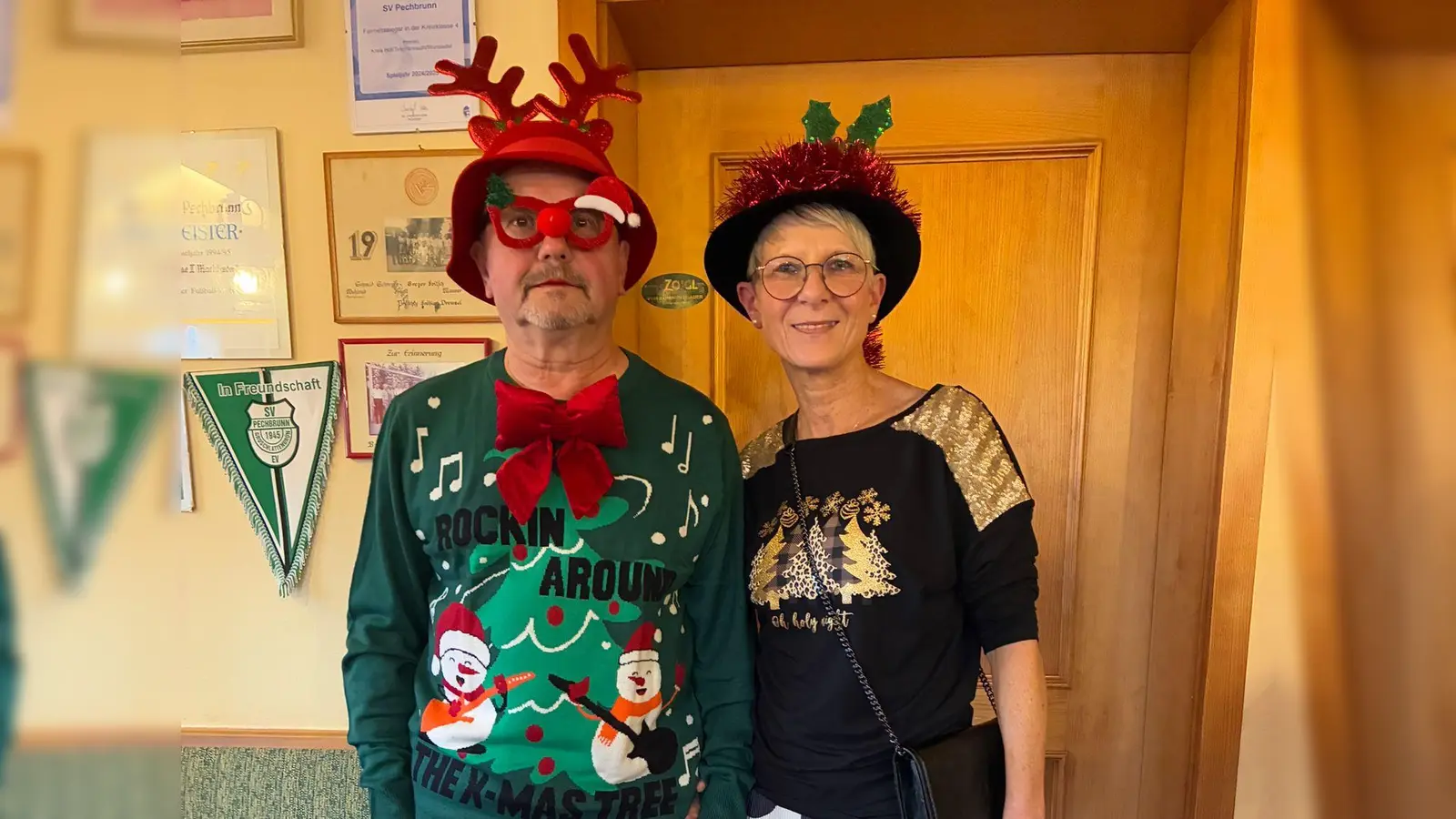 Das „verrückte Paar” - Doris und Kunibert Reiß. (Bild: Ramona Zeitler)