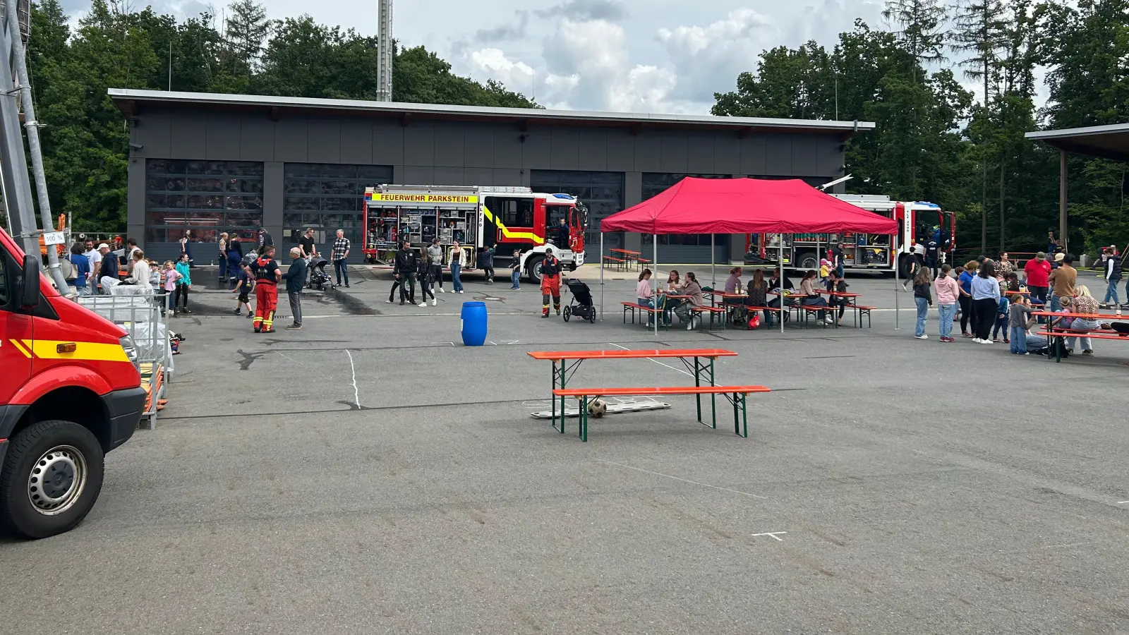 Kinderferienprogramm der Freiwilligen Feuerwehr Parkstein (Bild: Fabian Schreffl)