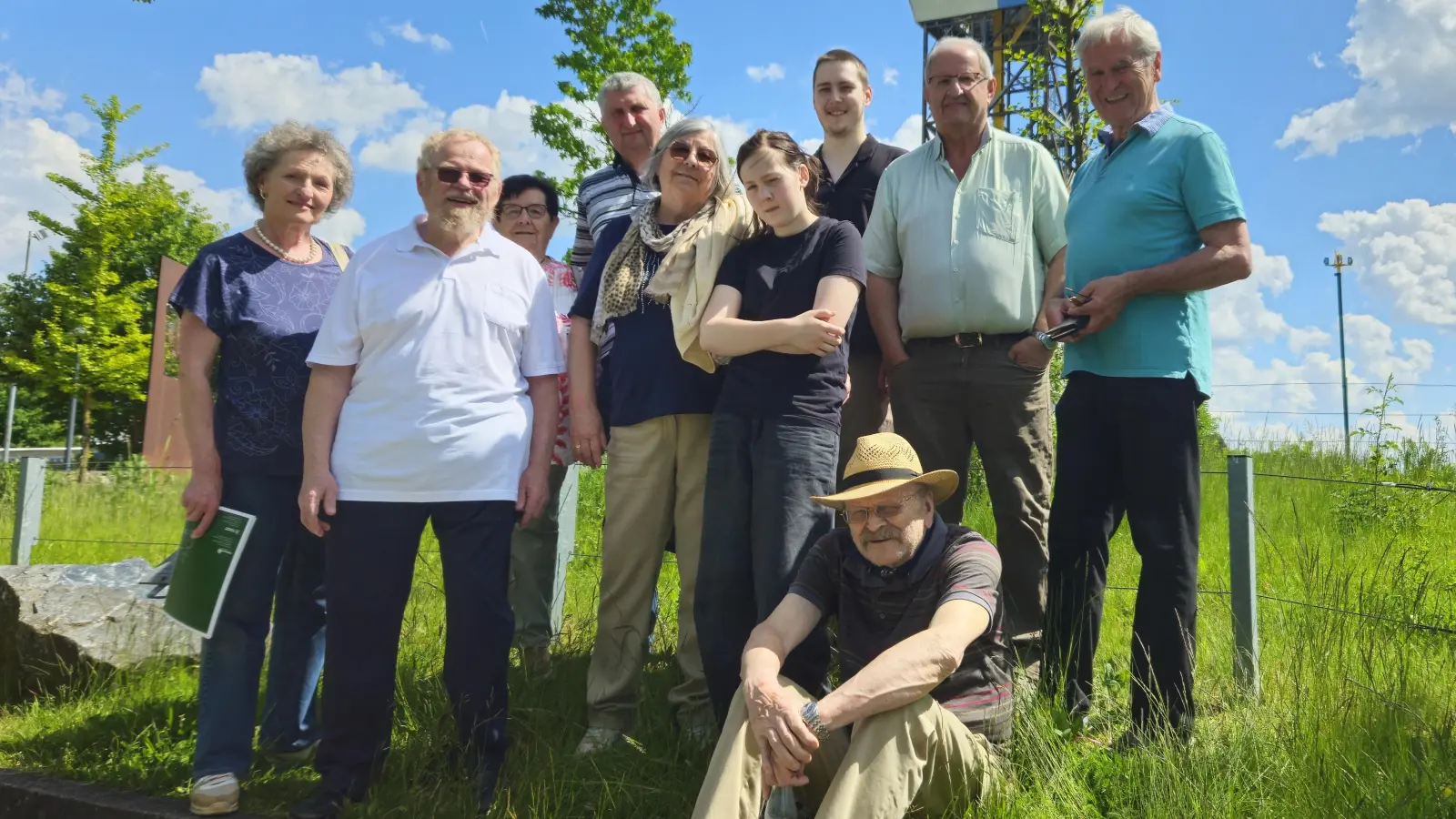 Teilnehmer der Exkursion (Bild: Kurt Giehl)