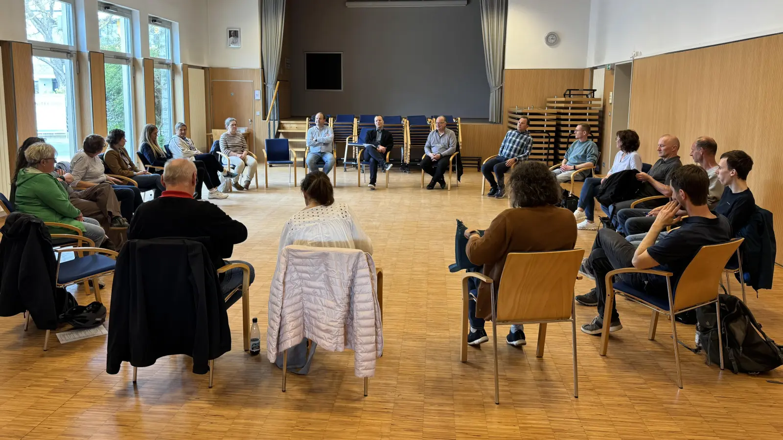 Klausursitzung des Pfarrgemeinderats St. Martin Amberg. (Bild: Tobias Preißl)