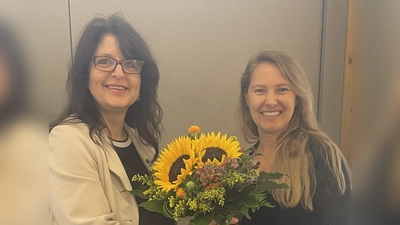 Willkommen an der Barbara-GS (Bild: Michaela Meier)