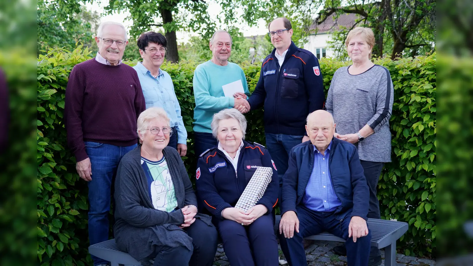 Spendenübergabe durch die KAB St. Johannes.  (Bild: Alois Schröpf )