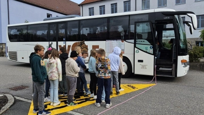 Aktion „Toter Winkel”. (Bild: Katharina Merther)