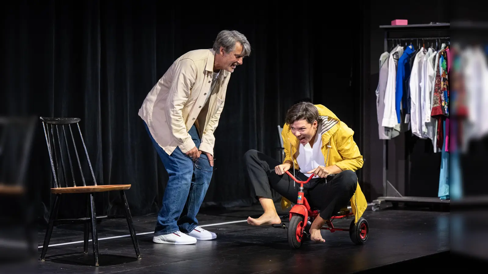 Szene aus dem Theaterstück, dass am 26.9. im Kettelerhaus zu sehen ist. (Bild: G2 Baraniak_09)