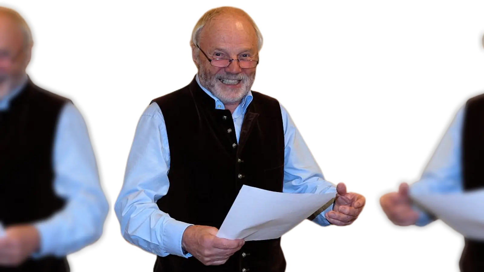 Durch den Abend führt Dieter Radl – charmant und schlagfertig. (Bild: Walter Heldrich)