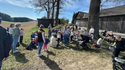 Pfarrei Vohenstrauß –&nbsp;Osteraktion für die ganze Familie – „Häschenjagd” (Bild: Sonja Münchmeier)