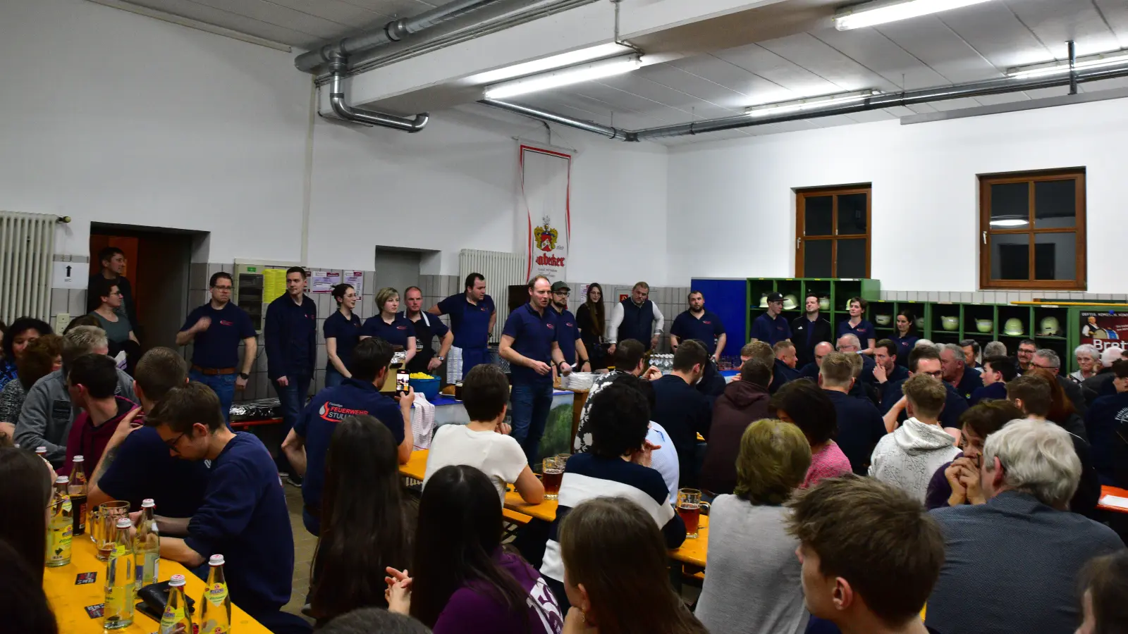 Der Vorsitzende Thomas Kiener begrüßte alle Gäste. (Bild: Ela Bierler)