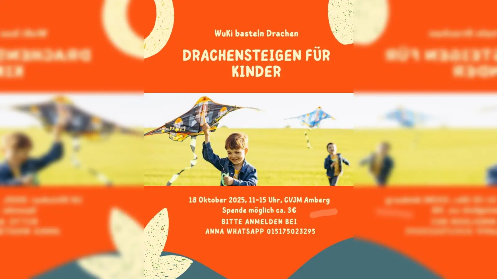 Einladung zum Drachenbasteln (Bild: Anna Hofmann)