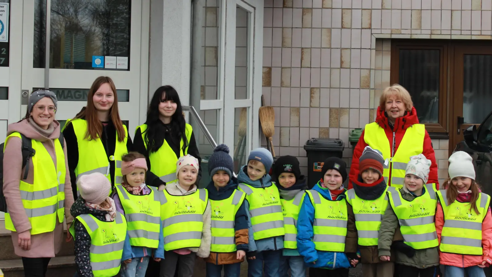 Einen spannenden und lehrreichen Ausflug unternahmen die Vorschulkinder des Kinderhauses Dorfpiraten zur Firma Magnitz. (Bild: Celina Schleifenheimer)