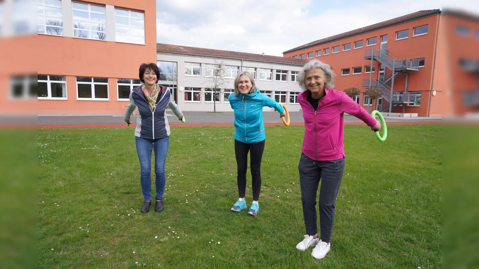 Die drei Trainerinnen von links Johanna Grünauer, Doris Völkl und Christine Rupprecht. (Bild: Franz Völkl)