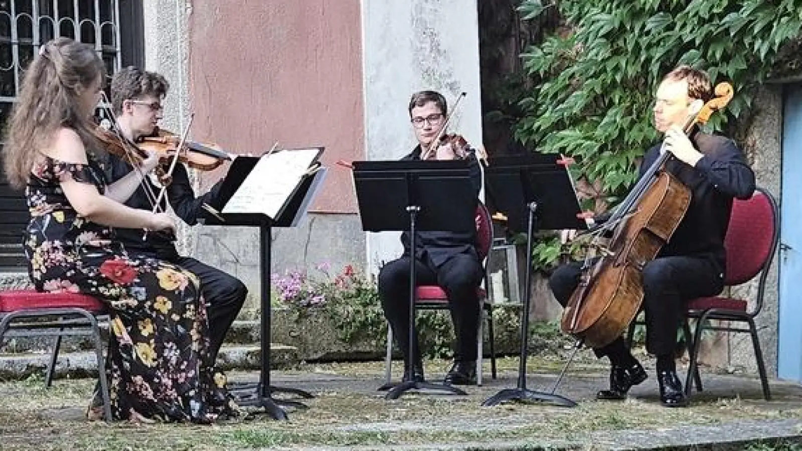 Wurzer Sommerkonzerte - Ševčík Quartet. (Bild: Willi Cantzler)