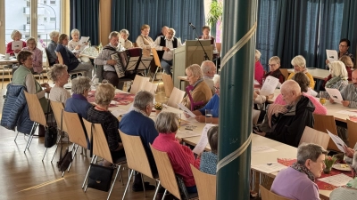 Singen macht Spaß - mit dem Singkreis des Maria-Seltmann-Hauses (Bild: Tina Abel-Pschierer)