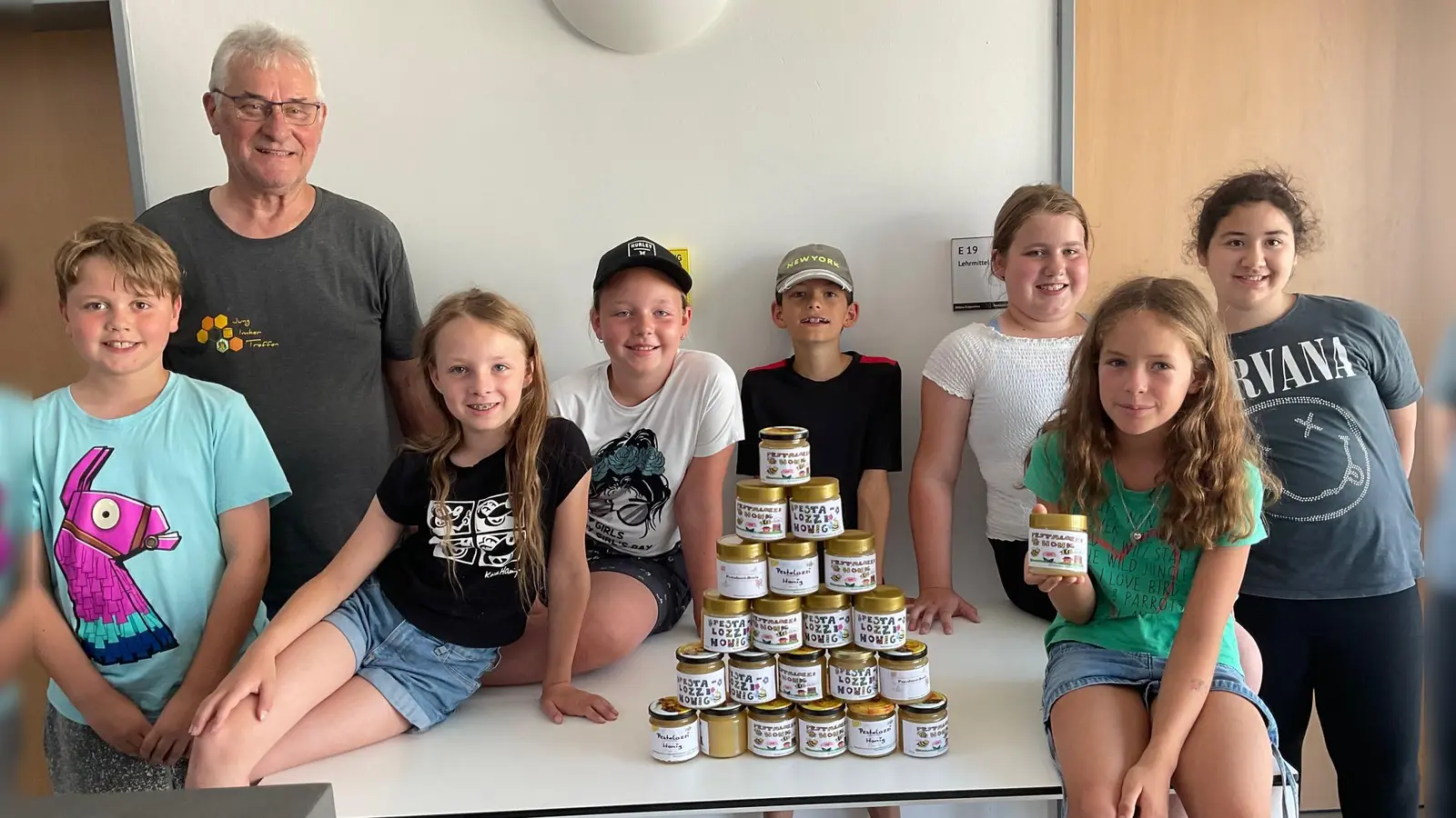 Teilnehmer Bienen AG (Bild: Kerstin Weigl)