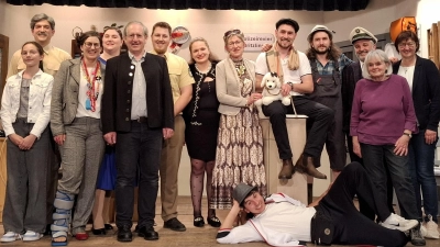 Theatergruppe der DPSG Ensdorf im Jahr 2026. (Bild: Herbert Scharl)