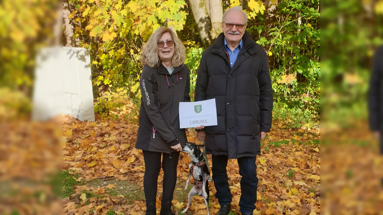 Spendenübergabe. (Bild: Silvia Simon)