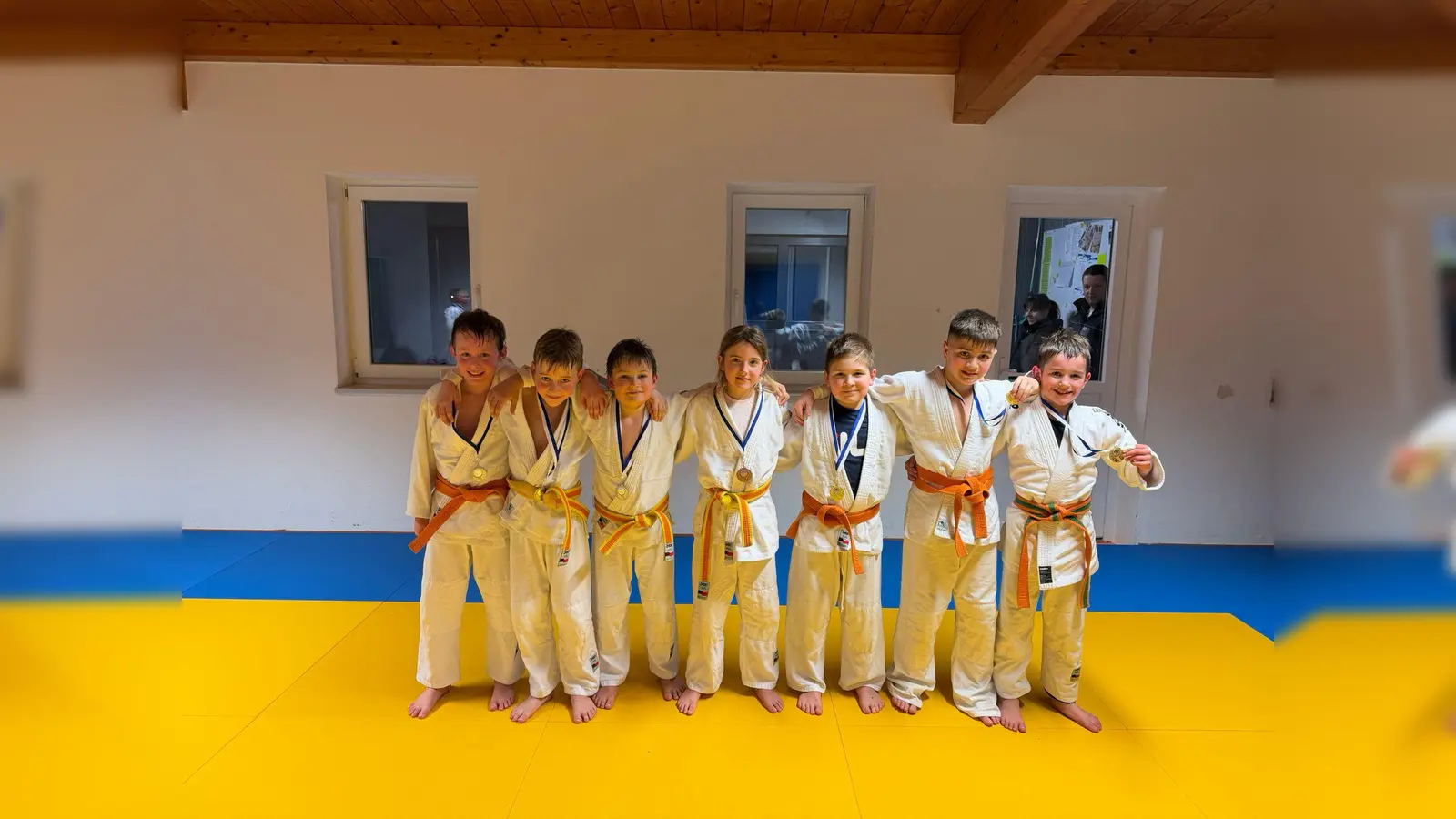 Die glücklichen Medaillengewinner (Bild: Manfred Schmid)