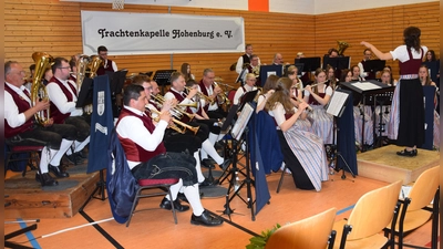 Viel konzertante Blasmusik gibt es am kommenden Samstag, 28. März 2026 um 19.00 Uhr in der Schulturnhalle von der Trachtenkapelle Hohenburg zu hören. Die Bevölkerung ist eingeladen. (Bild: Paul Böhm)