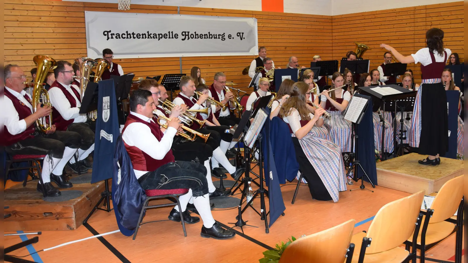 Viel konzertante Blasmusik gibt es am kommenden Samstag, 28. März 2026 um 19.00 Uhr in der Schulturnhalle von der Trachtenkapelle Hohenburg zu hören. Die Bevölkerung ist eingeladen. (Bild: Paul Böhm)