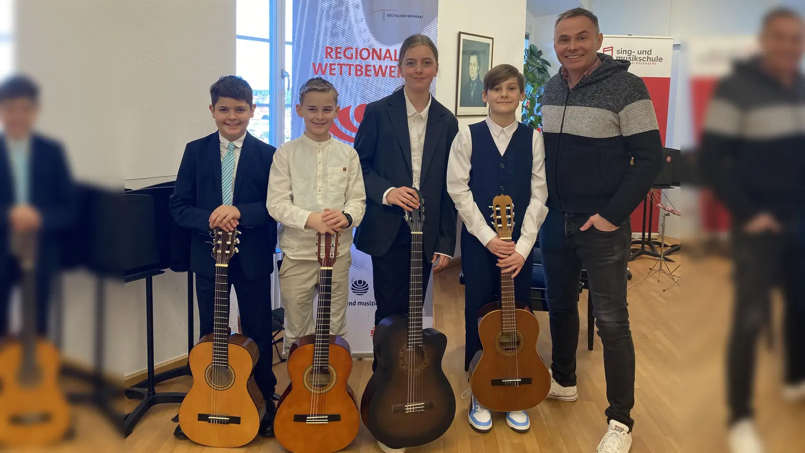 Erfolgreiches Gitarrenquartett bei Jugend musiziert (Bild: Tanja Schertler)