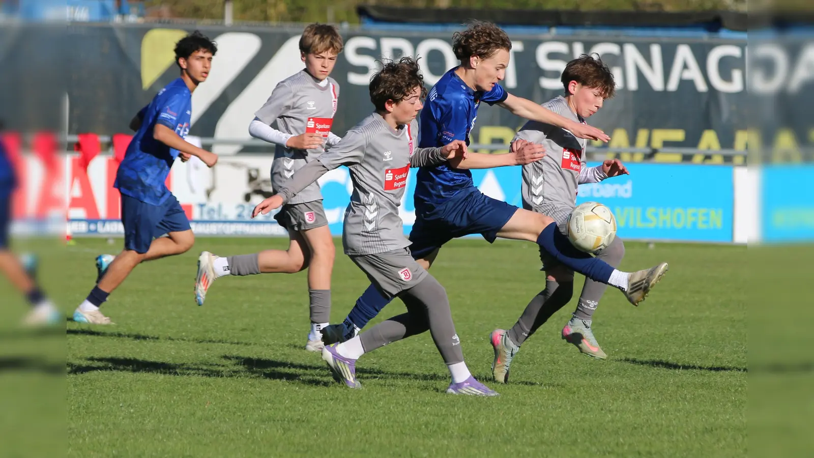 Großer Jugend-Fußballsport in Rieden (Bild: Richard Weigert)