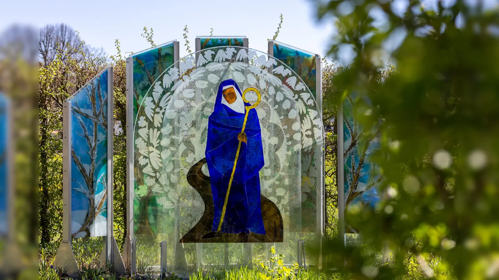Hildegard von Bingen-Garten im Kloster- und Naturerlebnisgarten (Bild: Tanja Schedl)