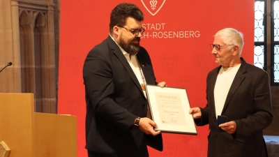 Verleihung Bürgermedaille der Stadt Sulzbach-Rosenberg an Peter Zahn  (Bild: Andreas Eckl )