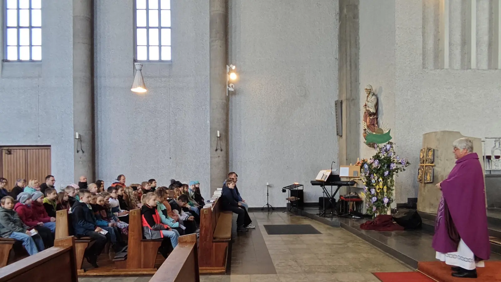 Vorstellungsgottesdienst der Erstkommunionkinder (Bild: Maria Bitterer)