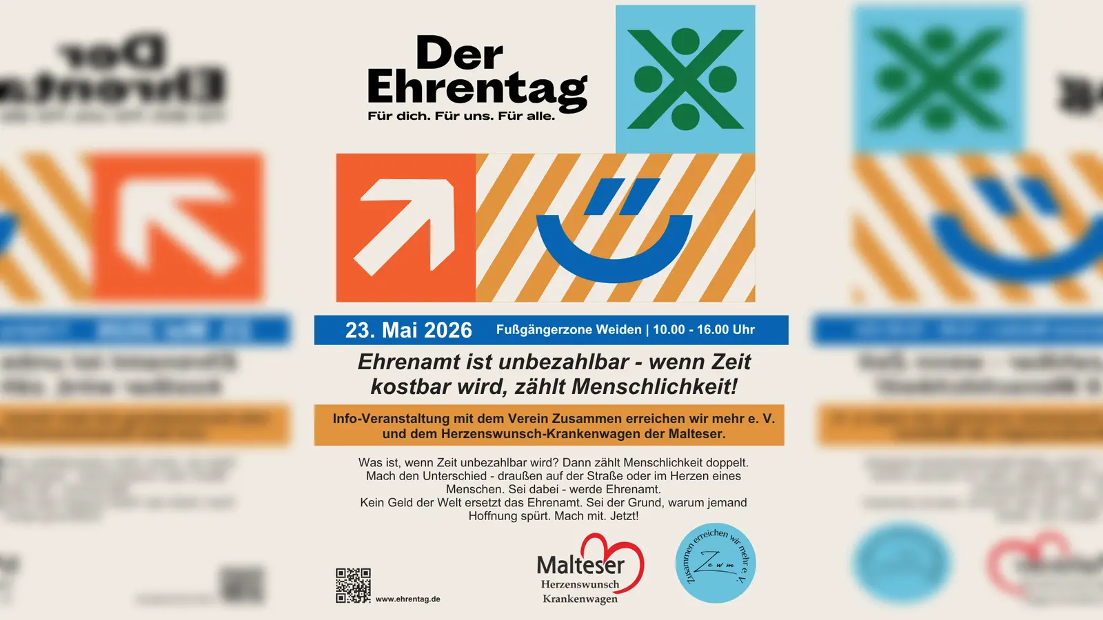 Der Ehrentag. Für dich. Für uns. Für alle.  (Bild: Andreas Hruschka )