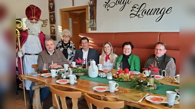 Weihnachtsfeier der Krebsselbsthilfegruppe Vohenstrauß. (Bild: Inge Zimmermann)