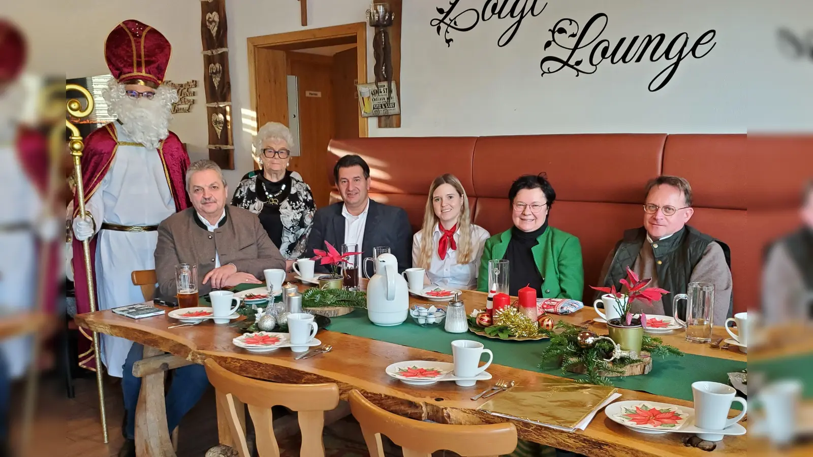 Weihnachtsfeier der Krebsselbsthilfegruppe Vohenstrauß. (Bild: Inge Zimmermann)