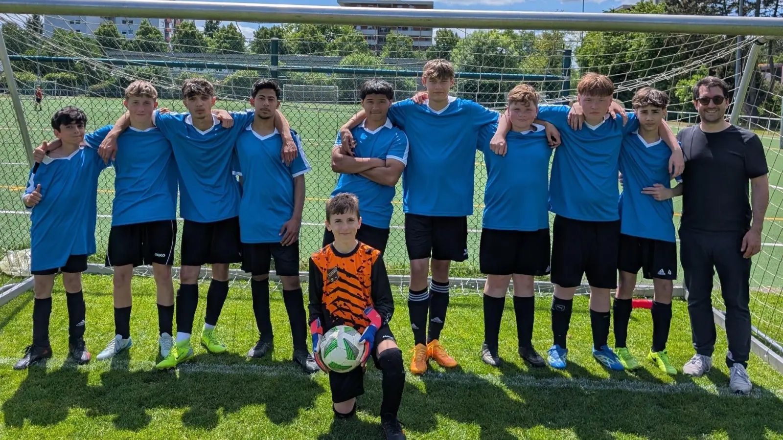 Sonderpädagogisches Förderzentrum Tirschenreuth erkämpft sich den dritten Platz. (Bild: Wolfgang Dütsch)