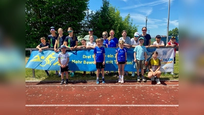 Die jungen Nachwuchssportler – bestens auf den Piratentriathlon vorbereitet (Bild: Alexander Hempel)